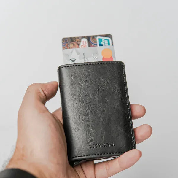 PU Leather Wallet & Pop up card holder