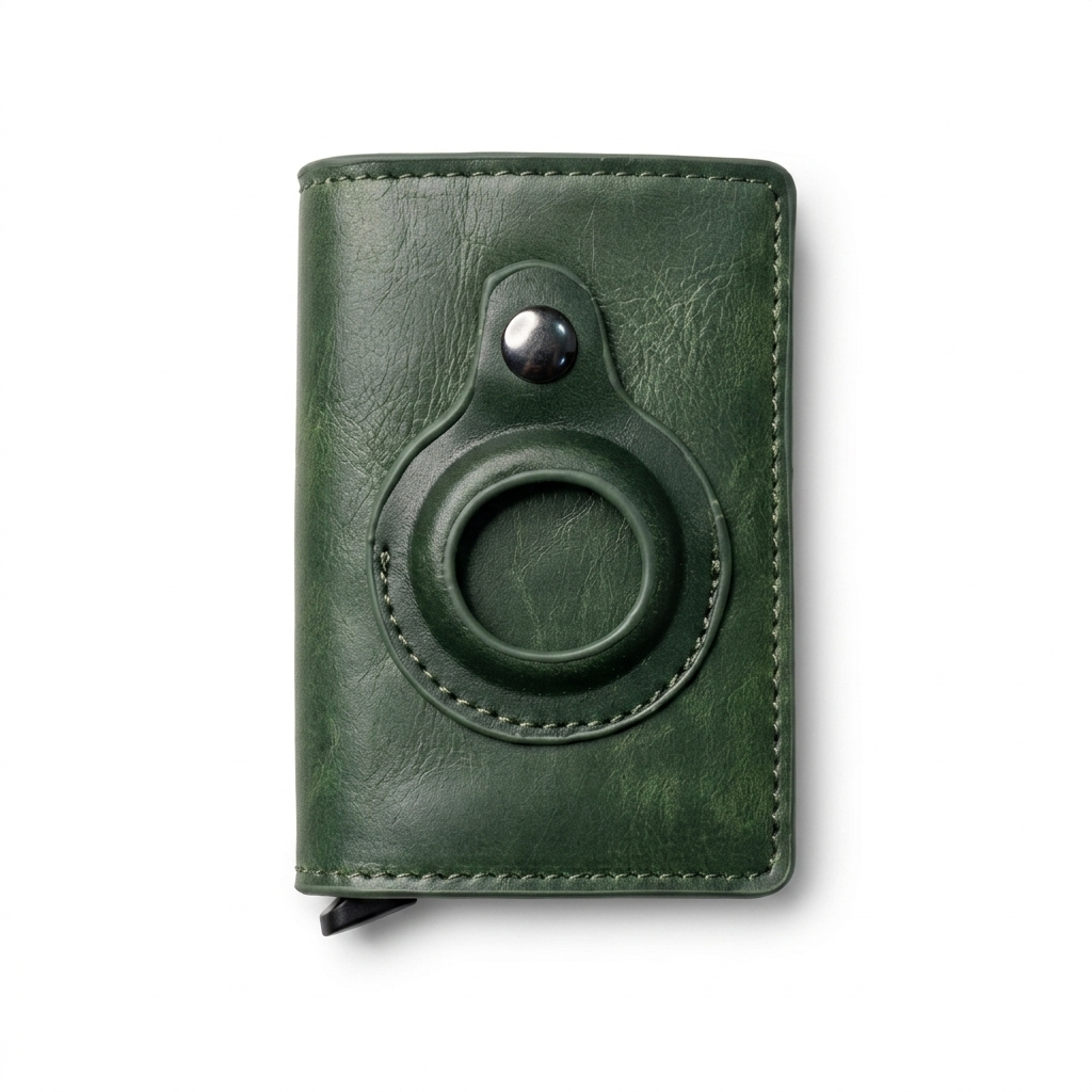 PU Leather Wallet & Pop up card holder